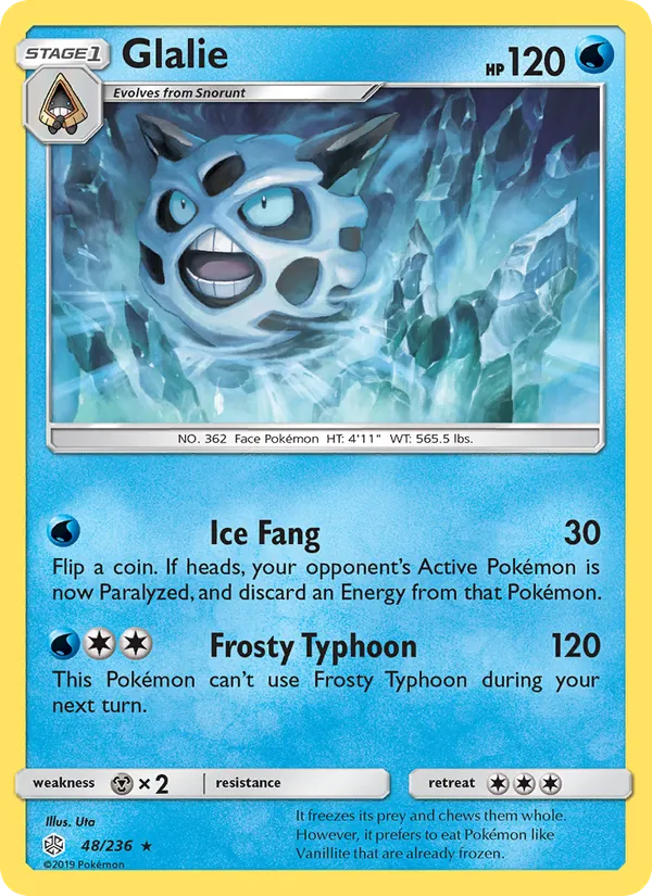 Glalie Cosmic Eclipse 48/236