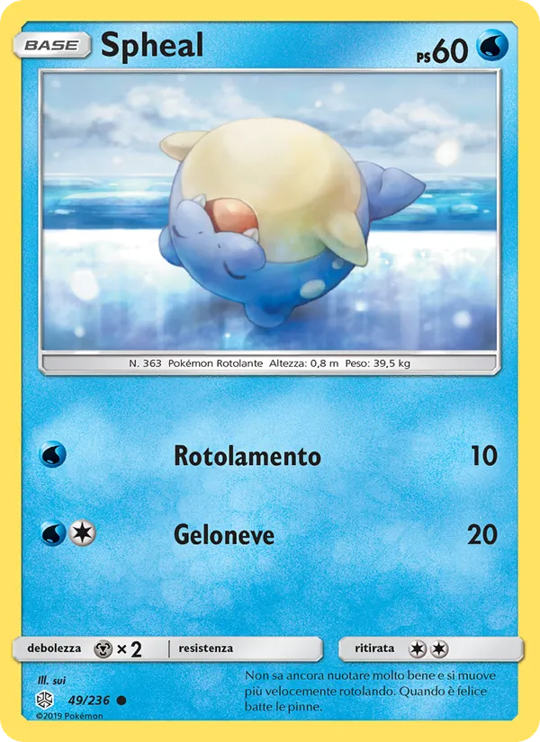 Spheal Eclissi Cosmica 49/236