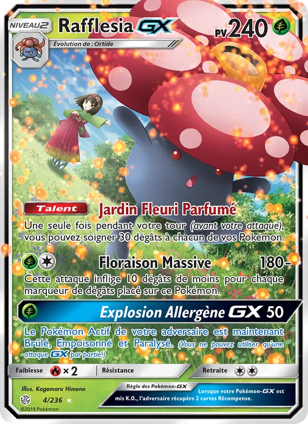 Rafflesia GX Éclipse Cosmique 4/236