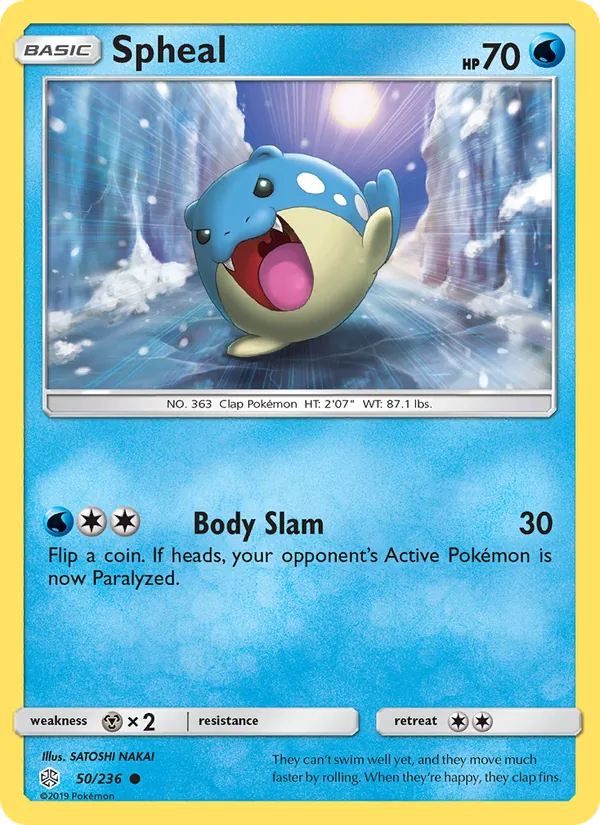 Spheal Cosmic Eclipse 50/236
