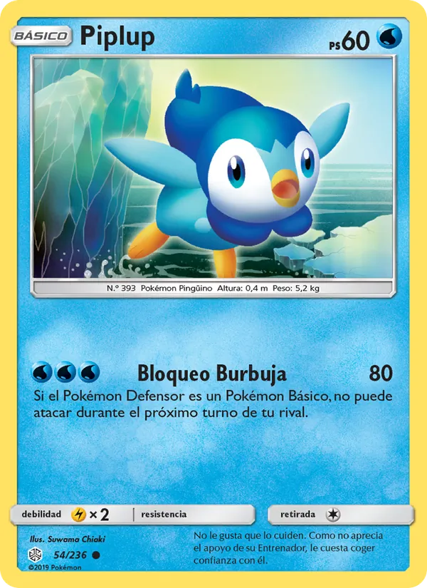 Piplup Eclipse Cósmico 54/236