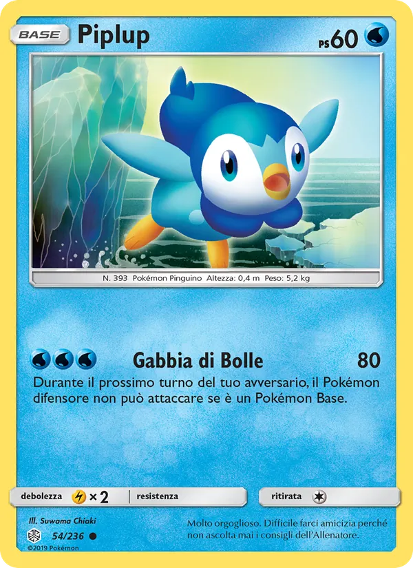 Piplup Eclissi Cosmica 54/236