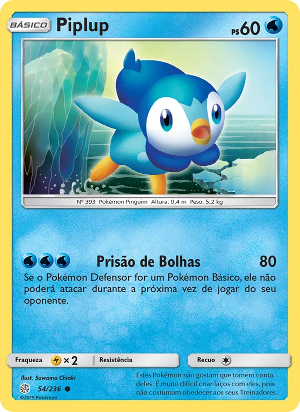 Piplup Eclipse Cósmico 54/236