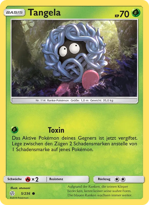 Tangela Welten im Wandel 5/236