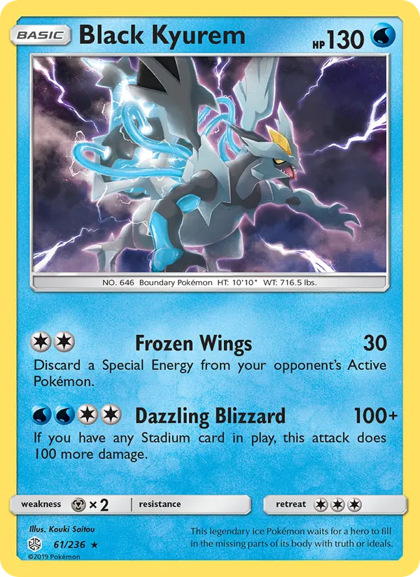 Black Kyurem Cosmic Eclipse 61/236