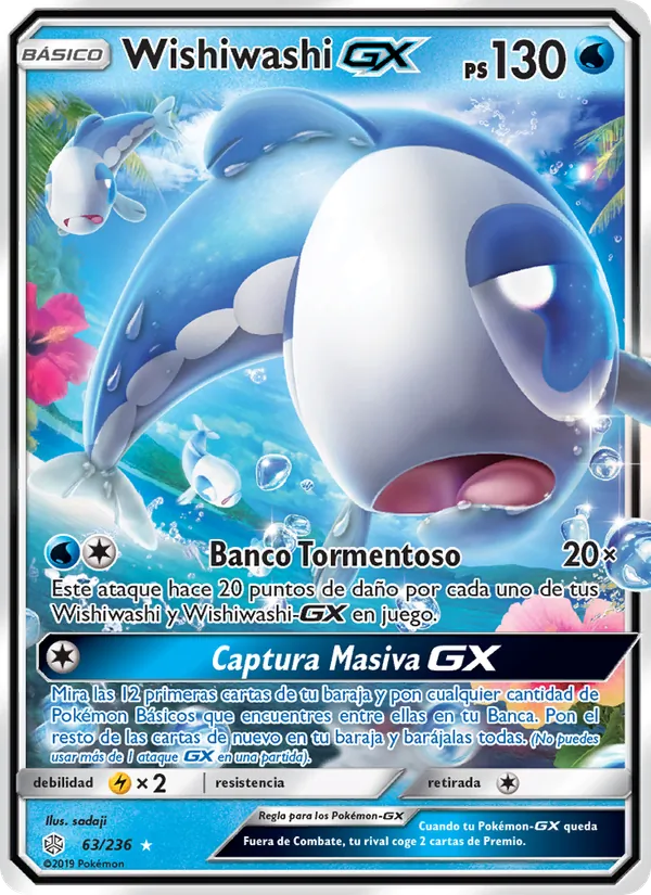 Wishiwashi GX Eclipse Cósmico 63/236