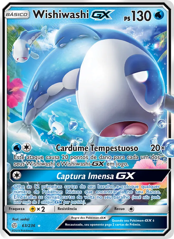 Wishiwashi GX Eclipse Cósmico 63/236