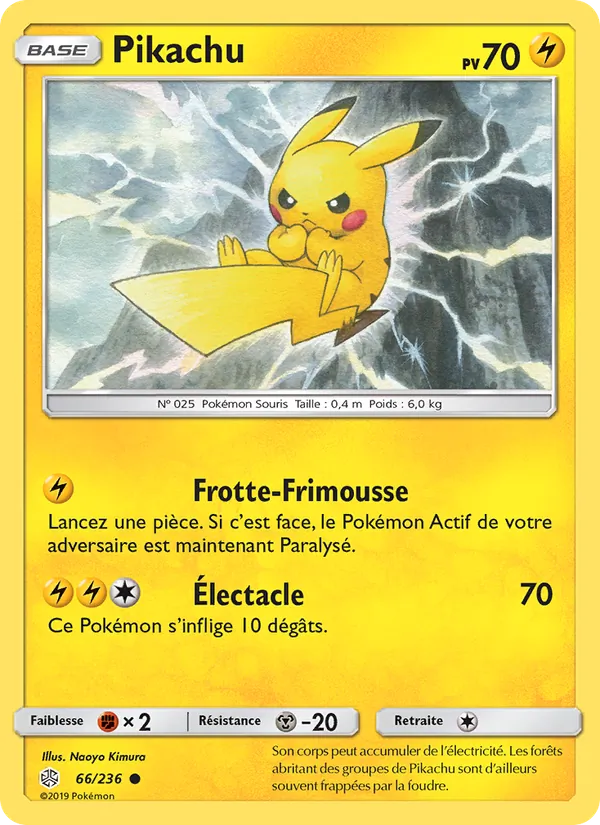 Pikachu Éclipse Cosmique 66/236