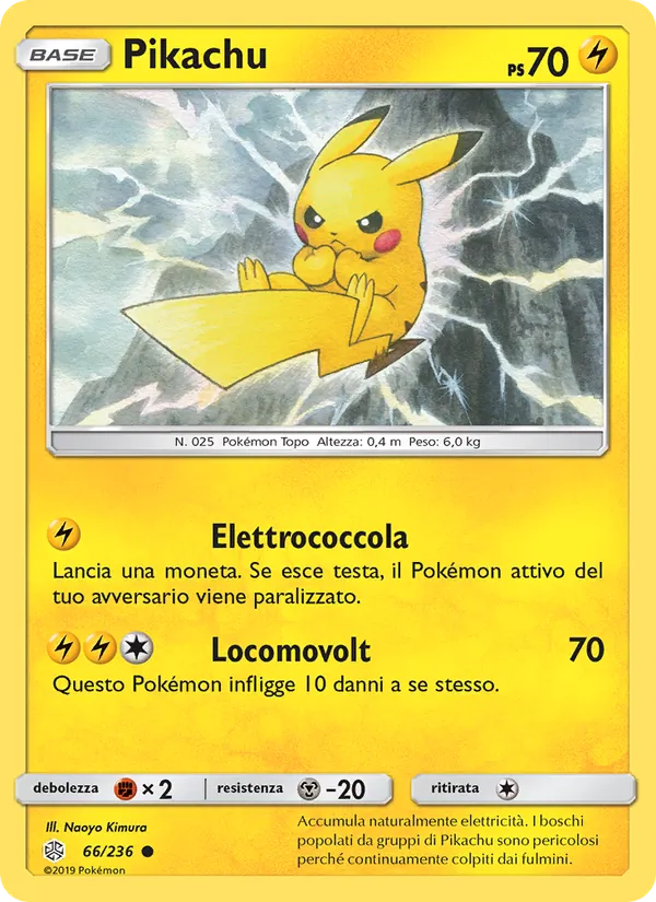 Pikachu Eclissi Cosmica 66/236
