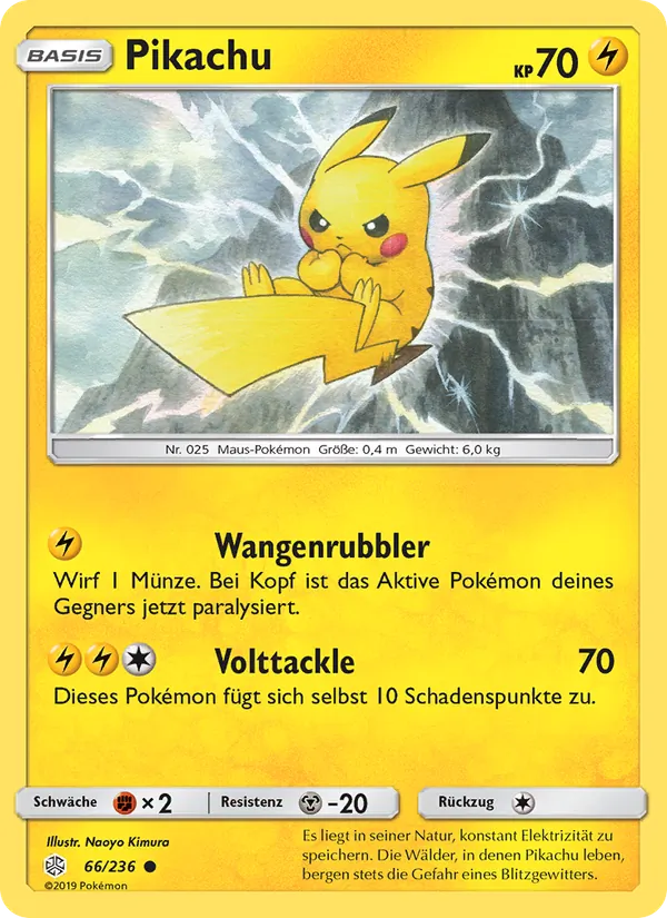 Pikachu Welten im Wandel 66/236