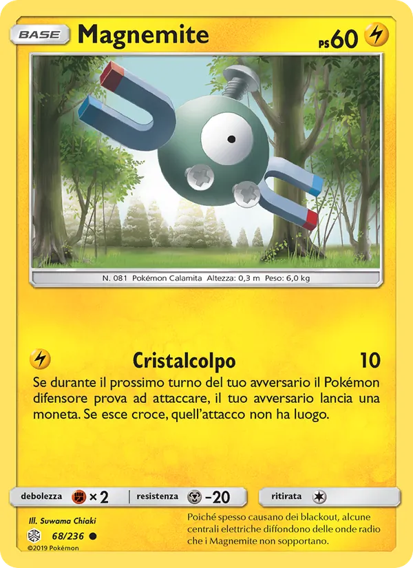 Magnemite Eclissi Cosmica 68/236