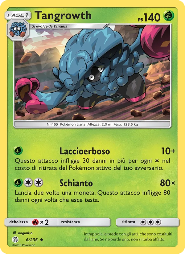 Tangrowth Eclissi Cosmica 6/236
