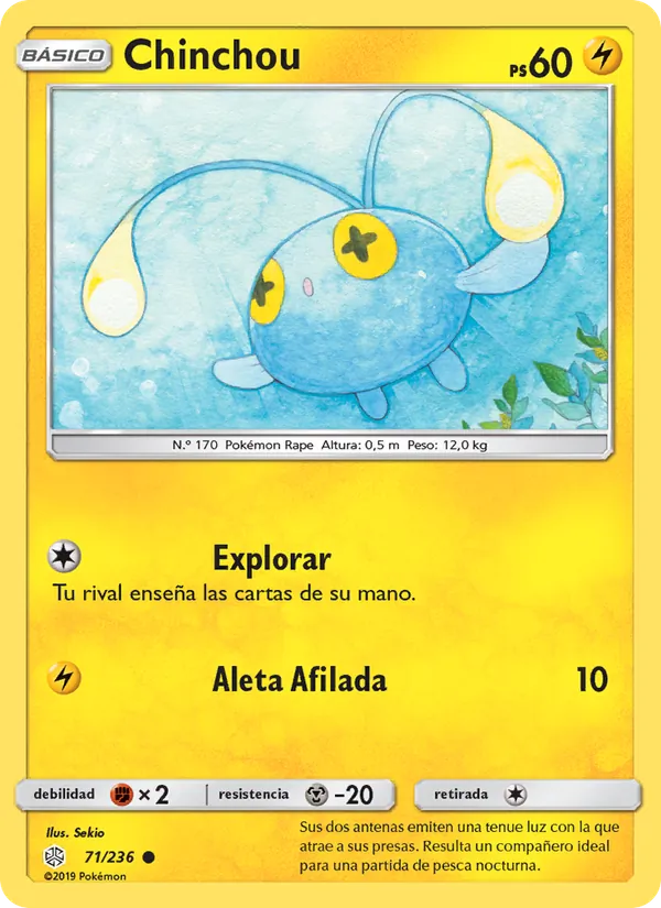 Chinchou Eclipse Cósmico 71/236