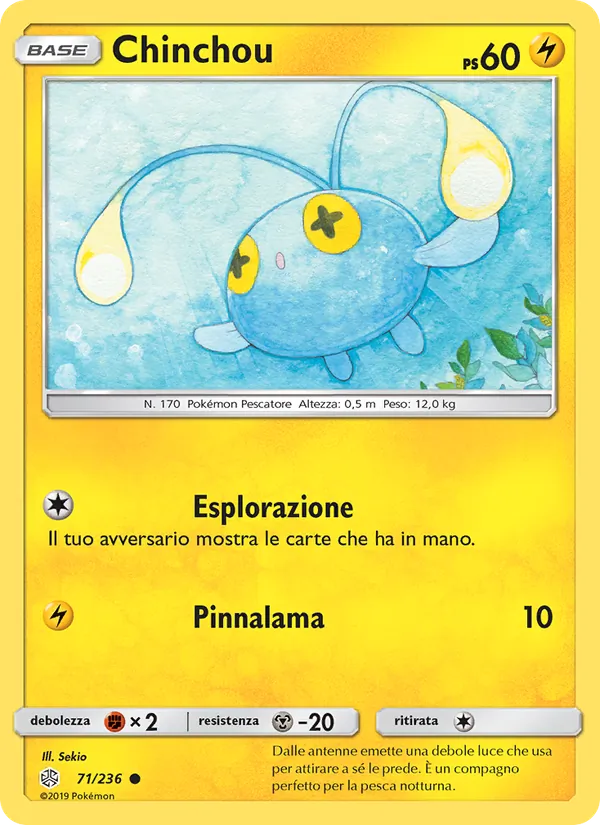 Chinchou Eclissi Cosmica 71/236