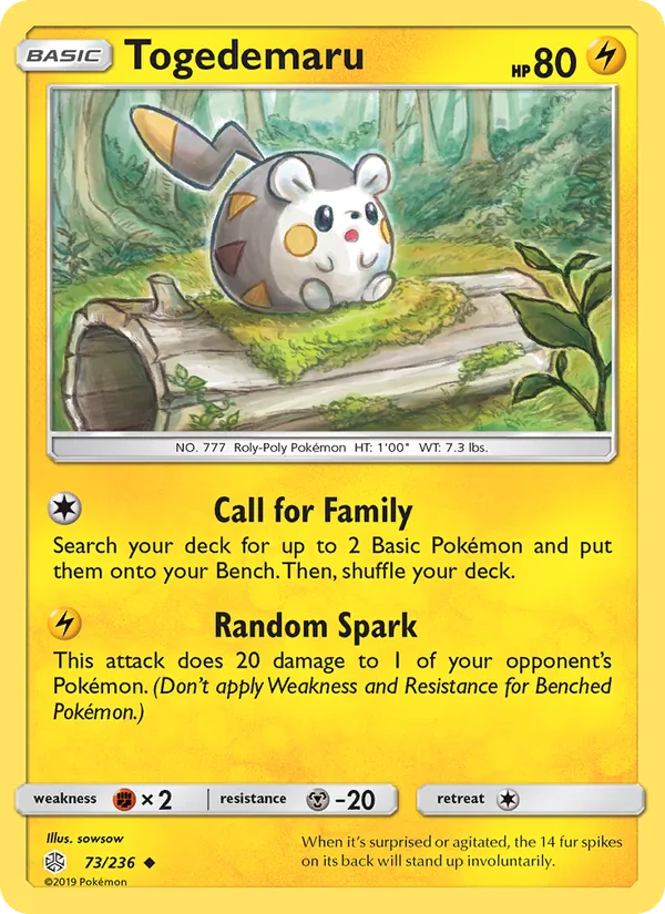 Togedemaru Cosmic Eclipse 73/236