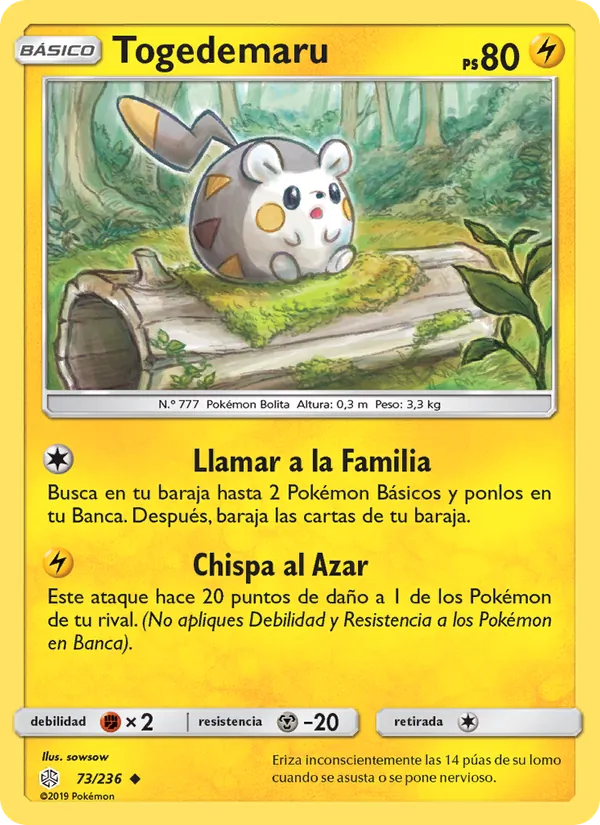 Togedemaru Eclipse Cósmico 73/236