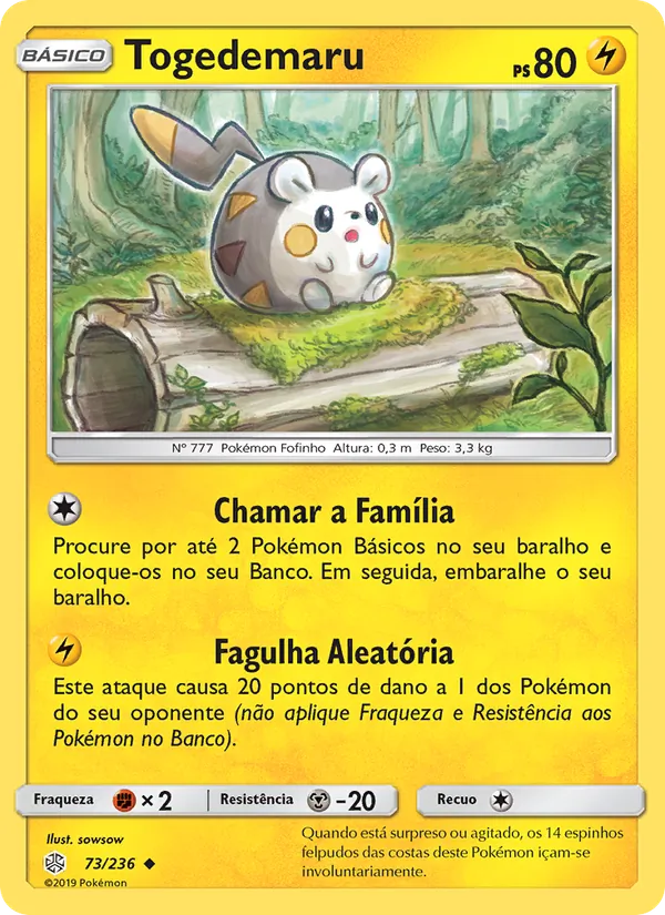 Togedemaru Eclipse Cósmico 73/236