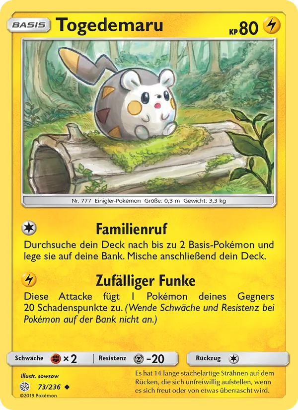 Togedemaru Welten im Wandel 73/236