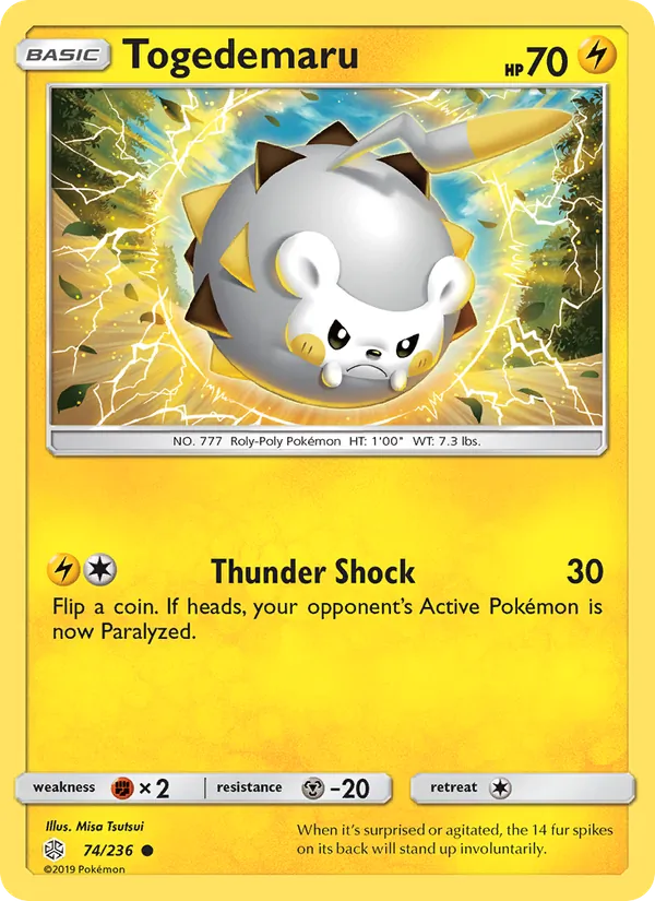 Togedemaru Cosmic Eclipse 74/236