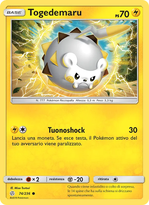 Togedemaru Eclissi Cosmica 74/236
