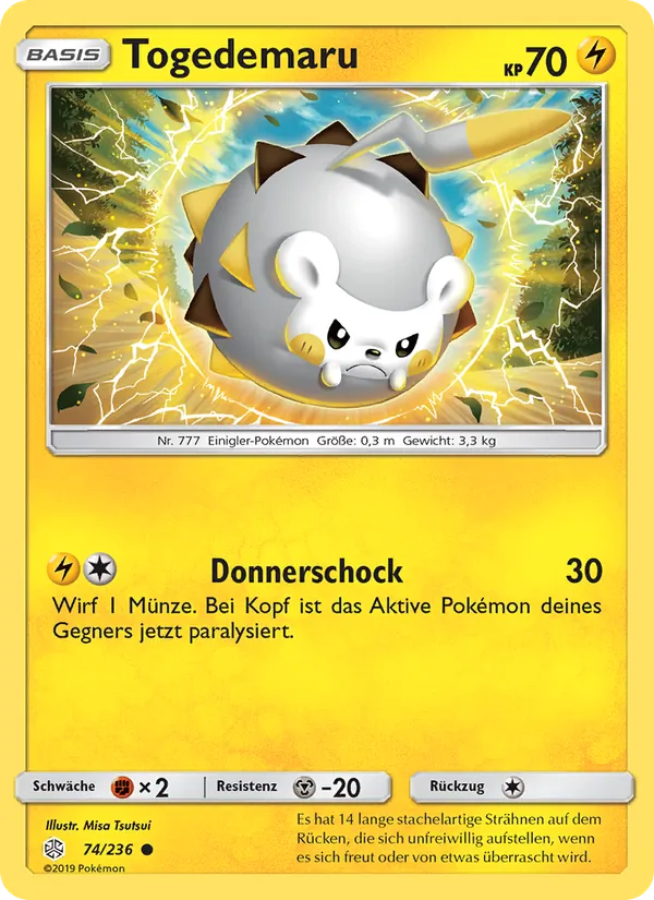 Togedemaru Welten im Wandel 74/236