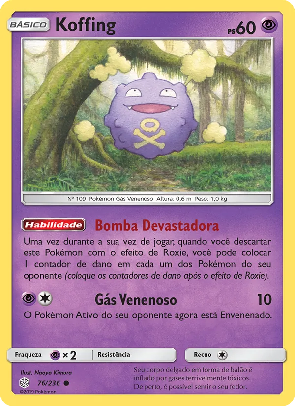 Koffing Eclipse Cósmico 76/236