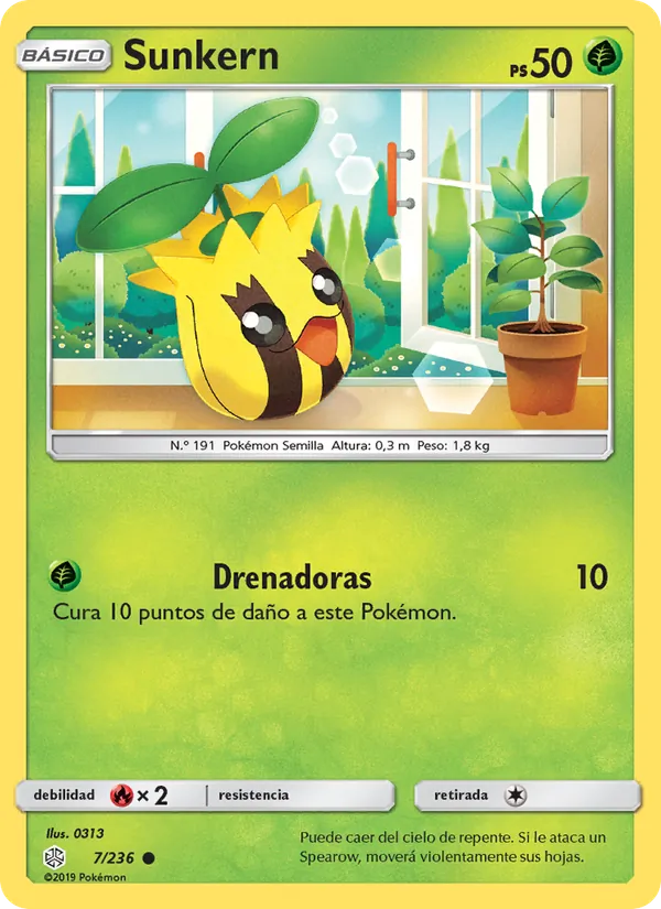 Sunkern Eclipse Cósmico 7/236