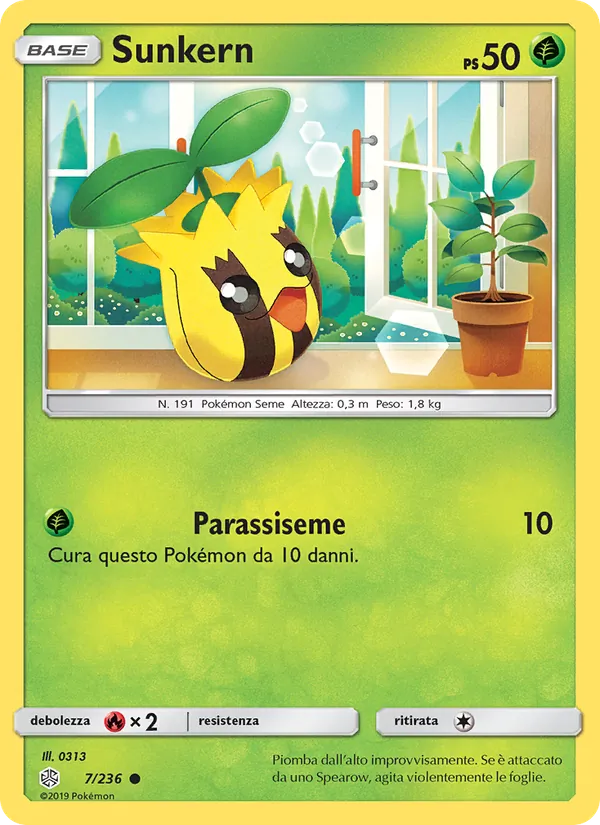 Sunkern Eclissi Cosmica 7/236