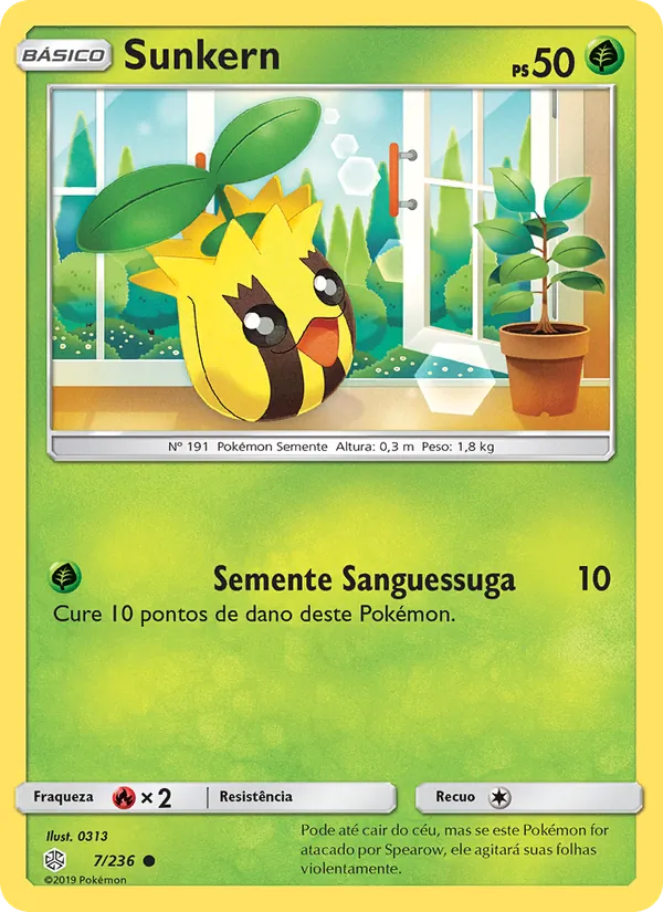 Sunkern Eclipse Cósmico 7/236
