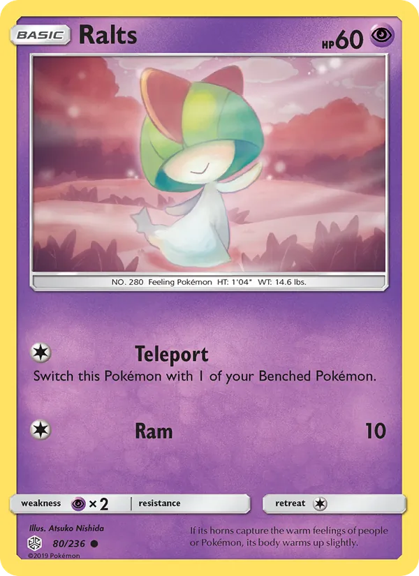 Ralts Cosmic Eclipse 80/236