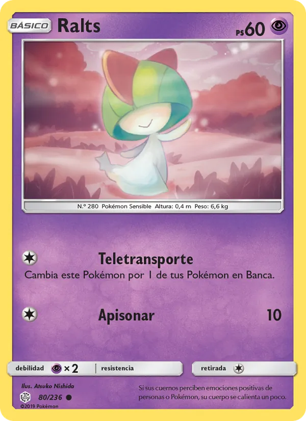 Ralts Eclipse Cósmico 80/236