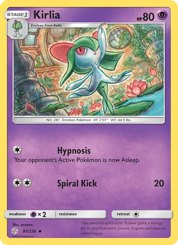 Kirlia Cosmic Eclipse 81/236
