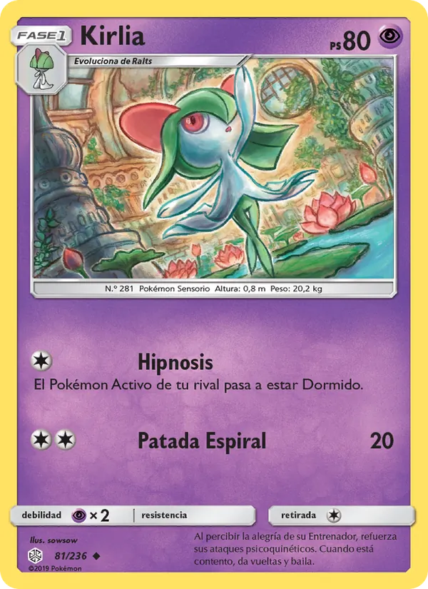 Kirlia Eclipse Cósmico 81/236