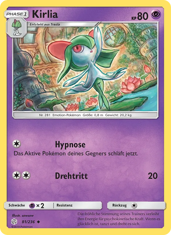 Kirlia Welten im Wandel 81/236