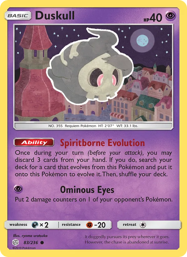 Duskull Cosmic Eclipse 83/236
