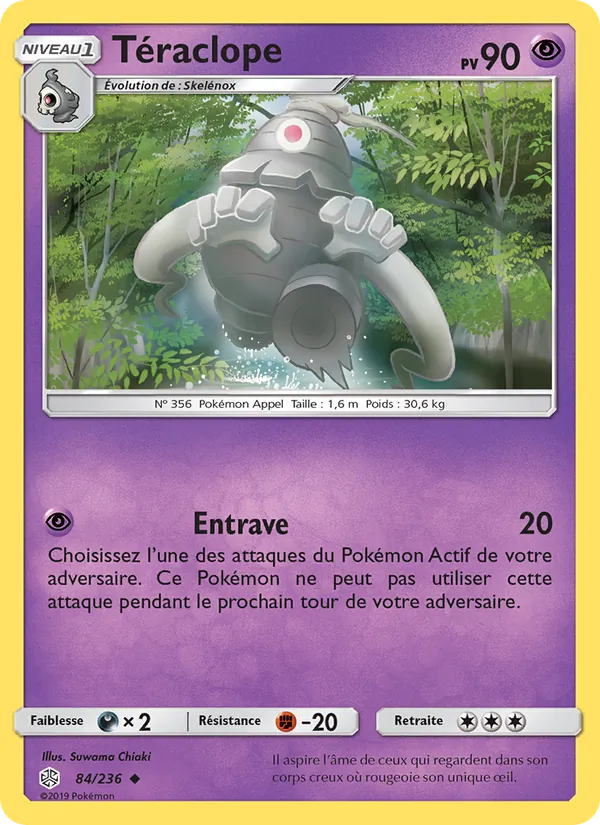 Téraclope Éclipse Cosmique 84/236