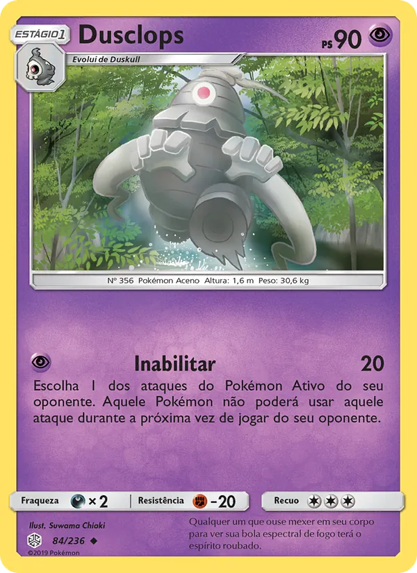 Dusclops Eclipse Cósmico 84/236
