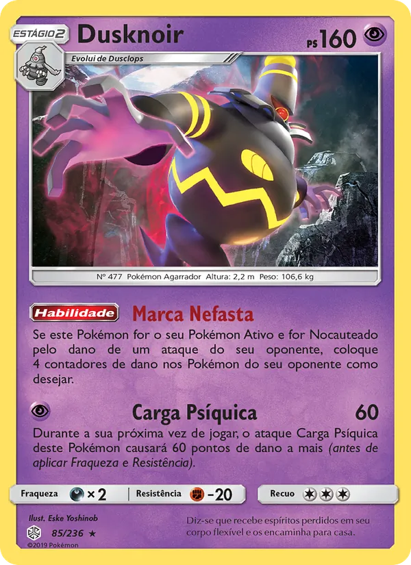 Dusknoir Eclipse Cósmico 85/236