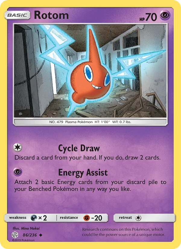 Rotom Cosmic Eclipse 86/236
