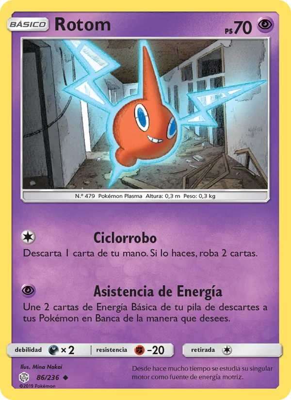 Rotom Eclipse Cósmico 86/236