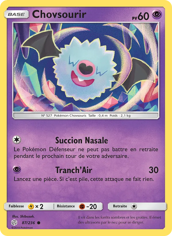Chovsourir Éclipse Cosmique 87/236