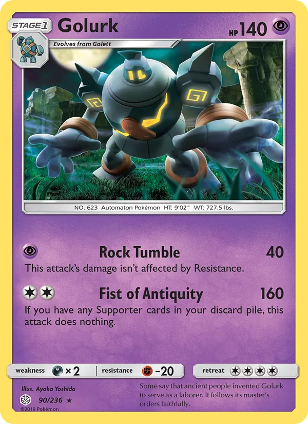 Golurk Cosmic Eclipse 90/236