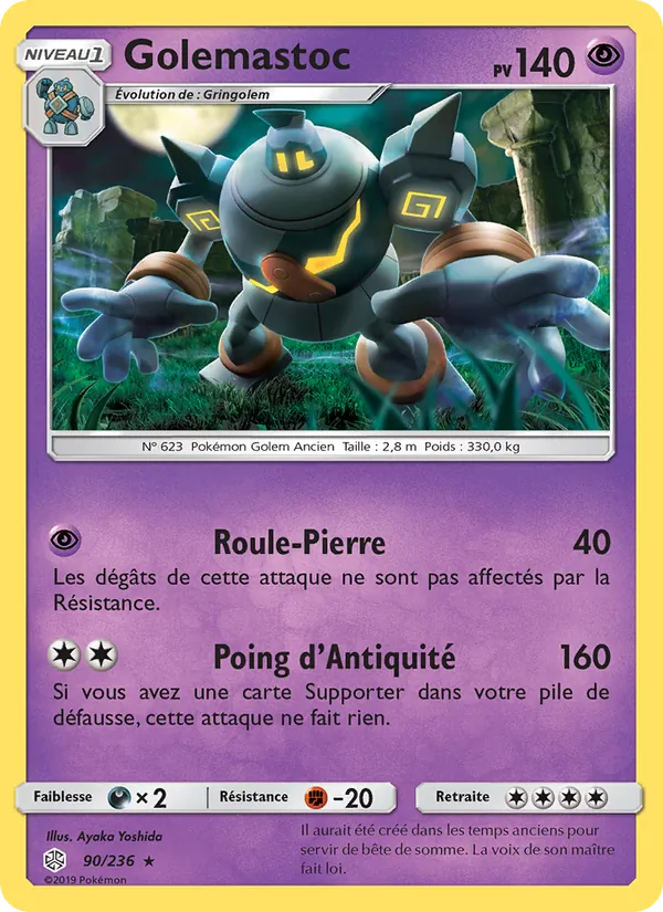 Golemastoc Éclipse Cosmique 90/236