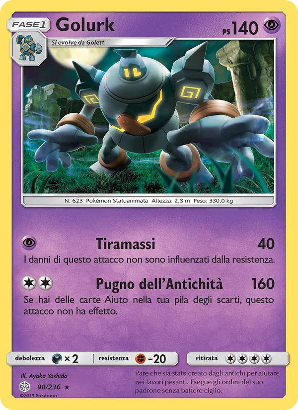 Golurk Eclissi Cosmica 90/236