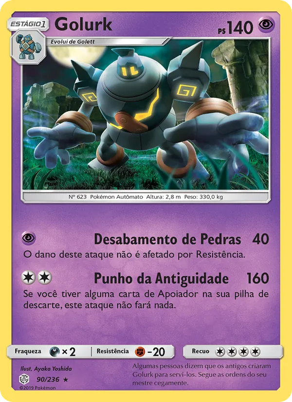 Golurk Eclipse Cósmico 90/236