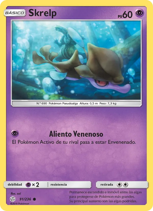 Skrelp Eclipse Cósmico 91/236