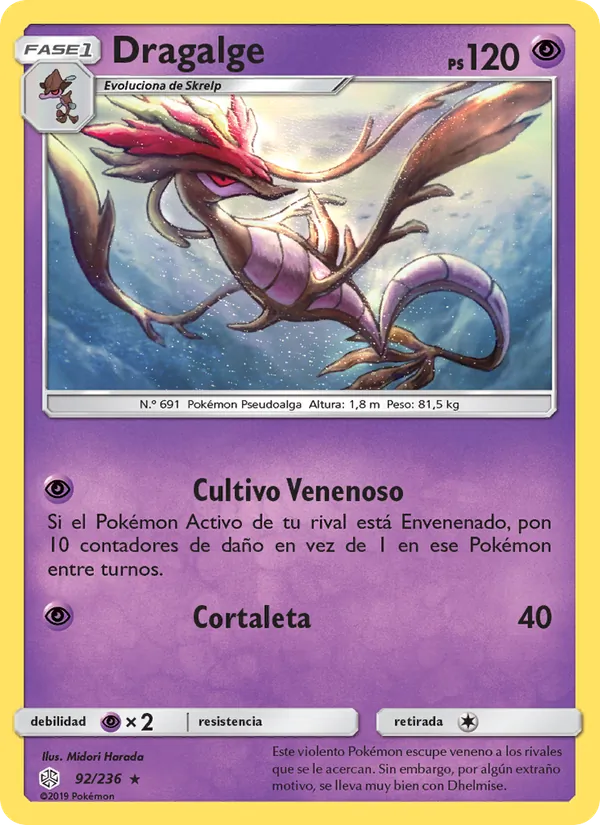 Dragalge Eclipse Cósmico 92/236