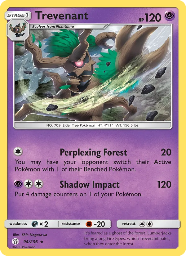 Trevenant Cosmic Eclipse 94/236