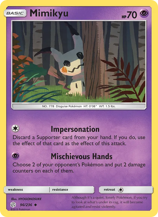 Mimikyu Cosmic Eclipse 96/236