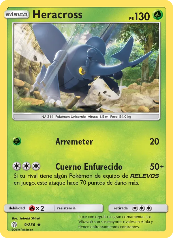 Heracross Eclipse Cósmico 9/236